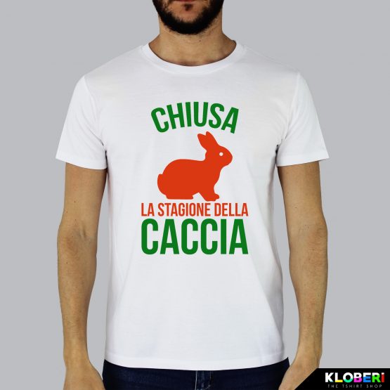 T-shirt uomo | Matrimonio: Stagione della caccia bianco