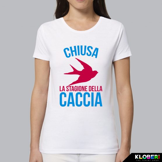 T-shirt donna | Matrimonio: Stagione della caccia bianco