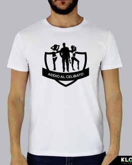 T-shirt uomo | Addio al celibato bianco