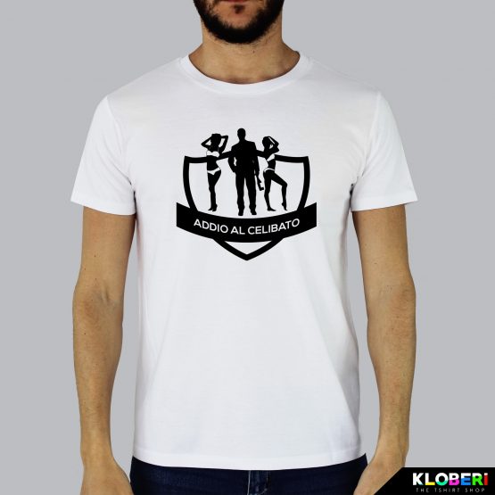 T-shirt uomo | Addio al celibato bianco