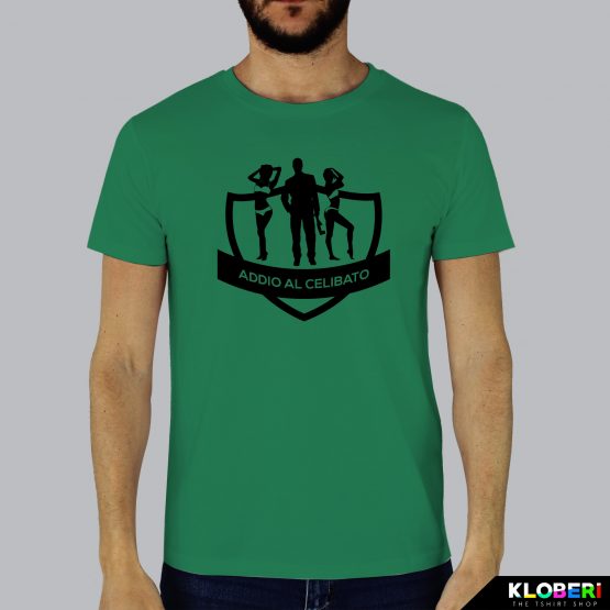 T-shirt uomo | Addio al celibato verde