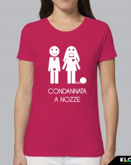 T-shirt donna | Condannata a nozze rosa