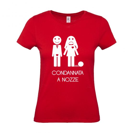 T-shirt donna | Condannata a nozze