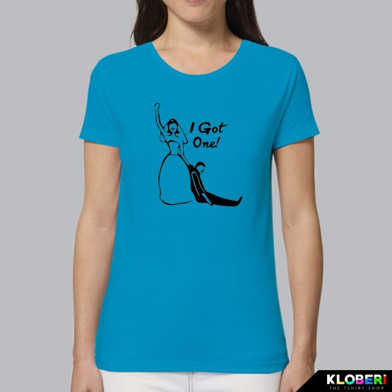 T-shirt donna | Matrimonio: I got one! azzurro