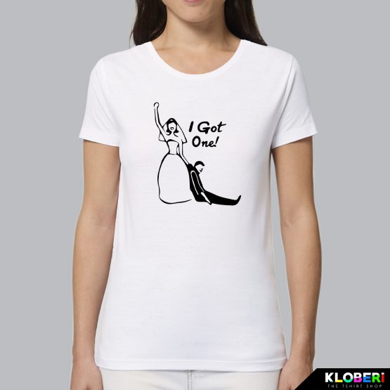 T-shirt donna | Matrimonio: I got one! bianco