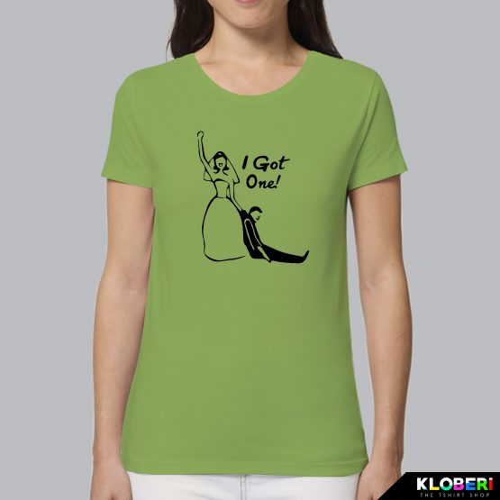 T-shirt donna | Matrimonio: I got one! verde acido