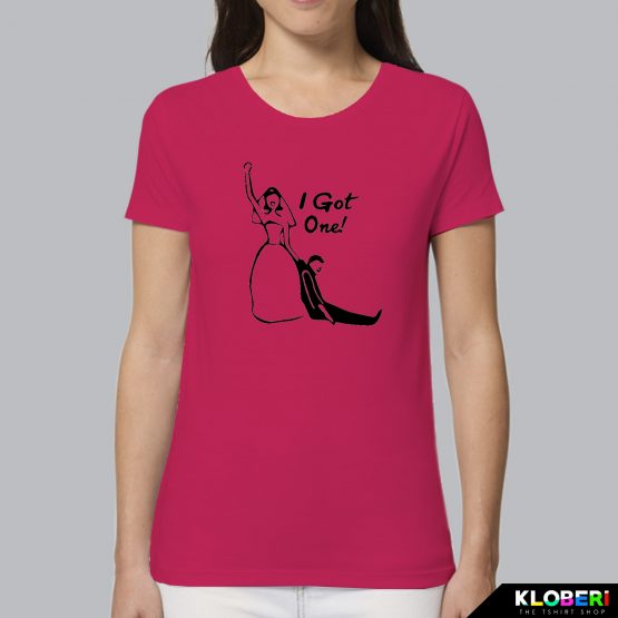 T-shirt donna | Matrimonio: I got one! rosa