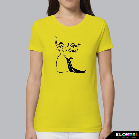 T-shirt donna | Matrimonio: I got one! giallo