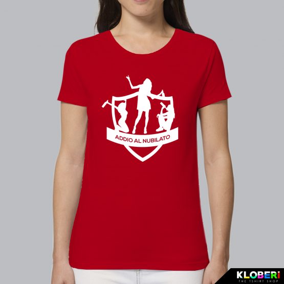 T-shirt donna | Addio al nubilato rosso