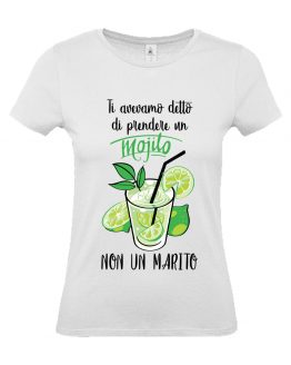 T-shirt donna | Matrimonio: Mojito non marito