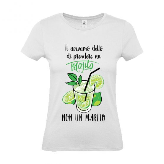 T-shirt donna | Matrimonio: Mojito non marito