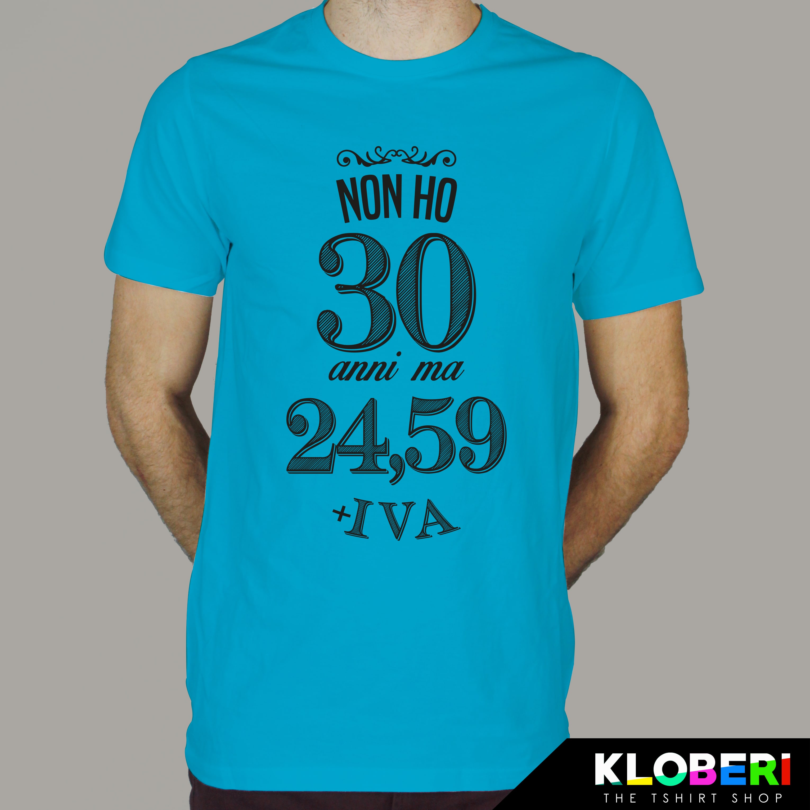 T-shirt uomo  Compleanno: 30 Anni Iva 