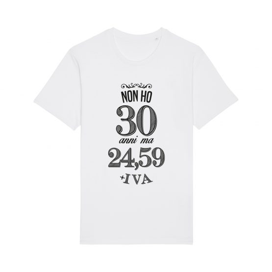 T-shirt uomo | Compleanno: 30 Anni Iva