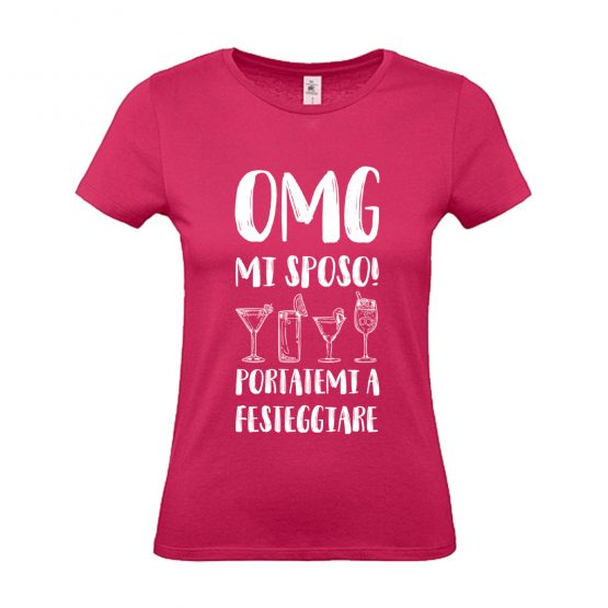 T-shirt donna | Matrimonio: OMG mi sposo