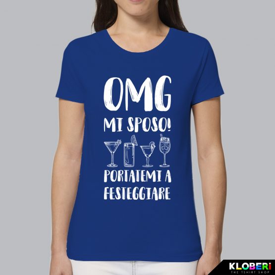 T-shirt donna | Matrimonio: OMG mi sposo royal