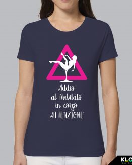 T-shirt donna | Addio al nubilato in corso blu