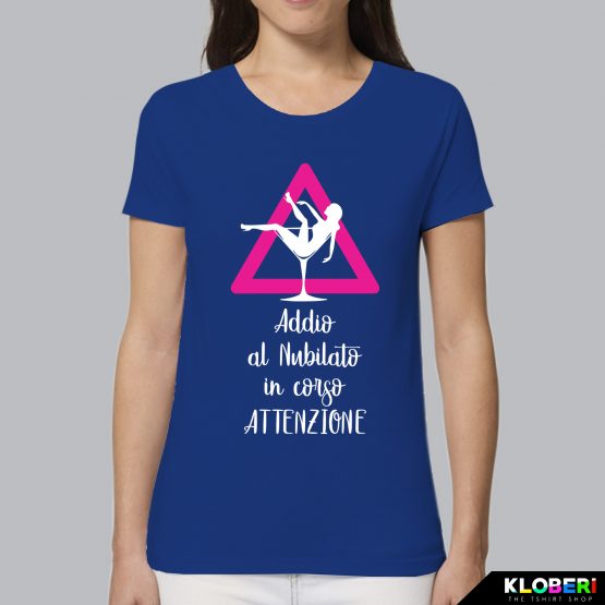 T-shirt donna | Addio al nubilato in corso royal