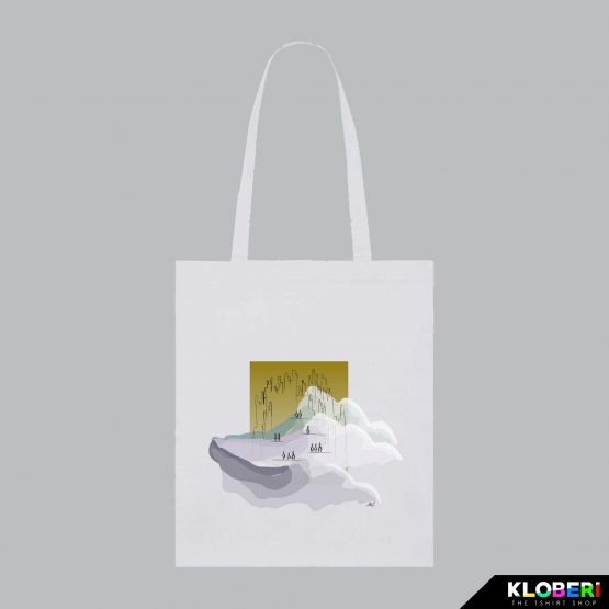 Shopper | Sospesi II White | Marta Ciuti