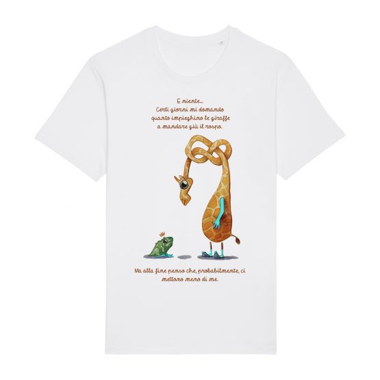 T-shirt da uomo | Giraffa | Edoardo Gamba