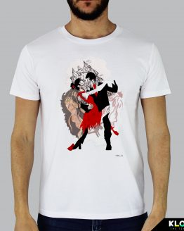 T-shirt da uomo indossata | Tango | Edoardo Gamba