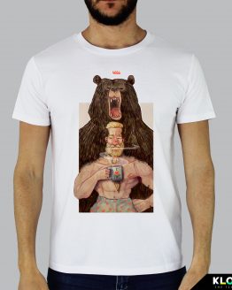 T-shirt da uomo indossata | Vichingo | Edoardo Gamba