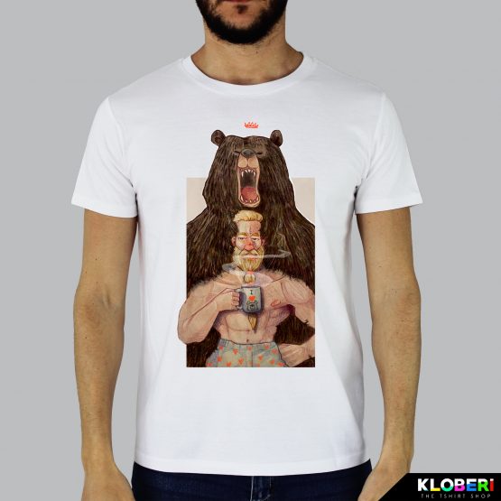 T-shirt da uomo indossata | Vichingo | Edoardo Gamba