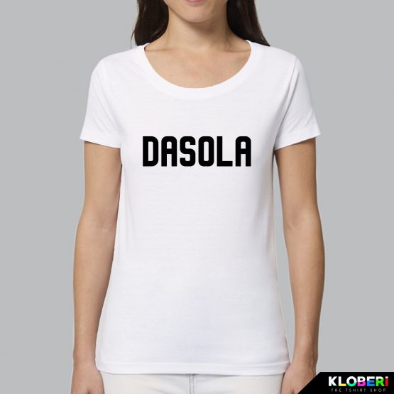 T-shirt da donna indossata | Dasola Bianco