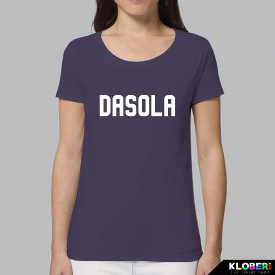 T-shirt da donna indossata | Dasola Viola