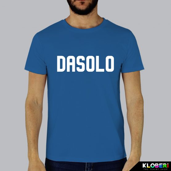 T-shirt da uomo indossata | Dasolo Royal