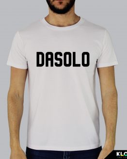 T-shirt da uomo indossata | Dasolo Vintage white