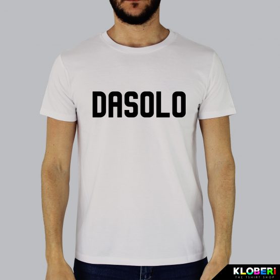 T-shirt da uomo indossata | Dasolo Vintage white