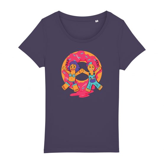 T-shirt da donna | Omini di Pan di zenzero | AryArt