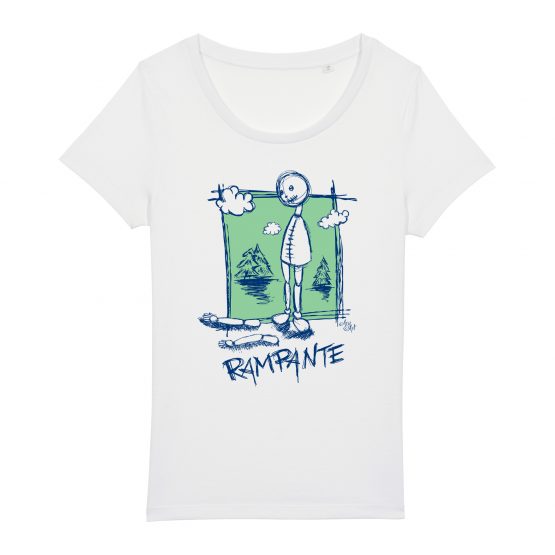 T-shirt da donna | Rampante Blu | AryArt