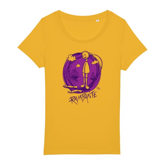 T-shirt da donna | Rampante Viola | AryArt