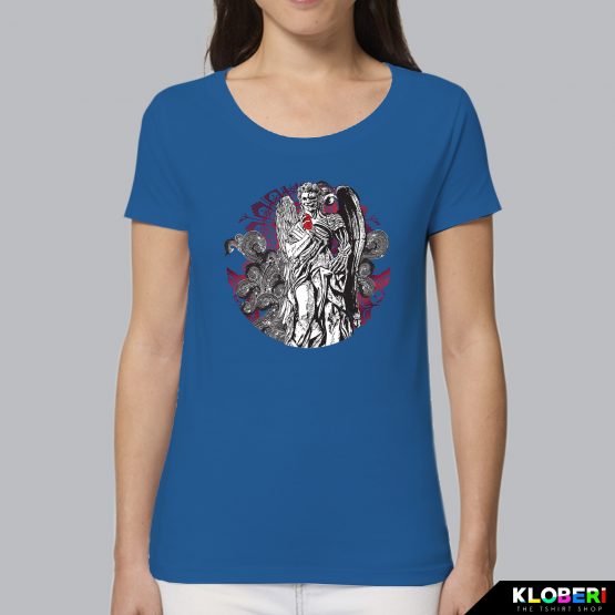 T-shirt da donna indossata | Statua Royal | AryArt