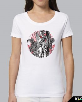 T-shirt da donna indossata | Statua | AryArt