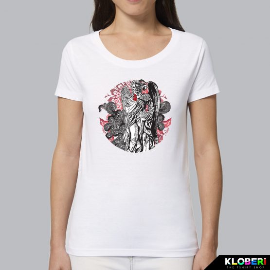 T-shirt da donna indossata | Statua | AryArt