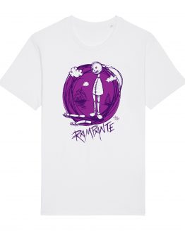 T-shirt da uomo | Rampante Viola | AryArt