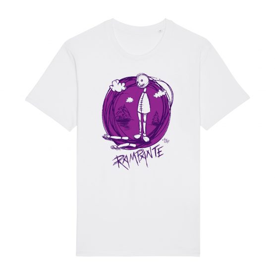 T-shirt da uomo | Rampante Viola | AryArt