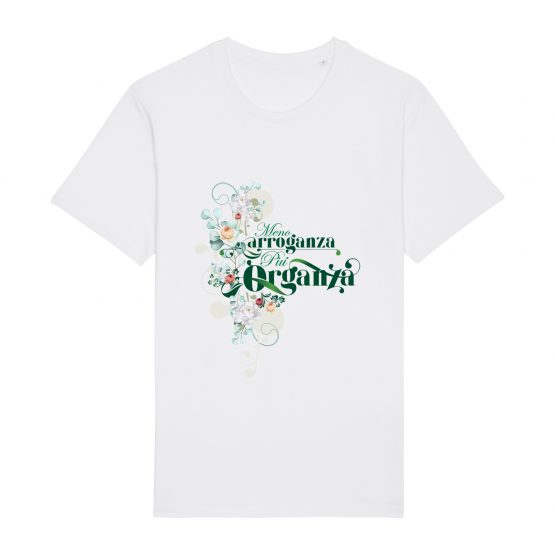 T-shirt da uomo | Meno Arroganza | AryArt