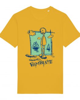 T-shirt da uomo | Rampante Blu | AryArt