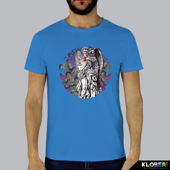 T-shirt da uomo indossata | Statua Azur | AryArt