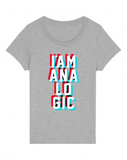 T-shirt da donna | Analogic Grigio Melange | Fermoaguardare