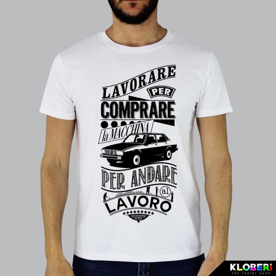 T-shirt da uomo indossata | Lavorare | Fermoaguardare