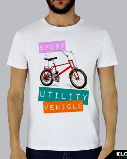 T-shirt da uomo indossata | Saltafoss | Fermoaguardare