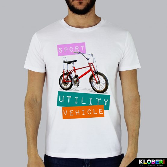 T-shirt da uomo indossata | Saltafoss | Fermoaguardare