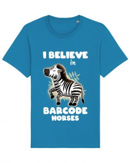 T-shirt da uomo | Barcode horse | Lambo design