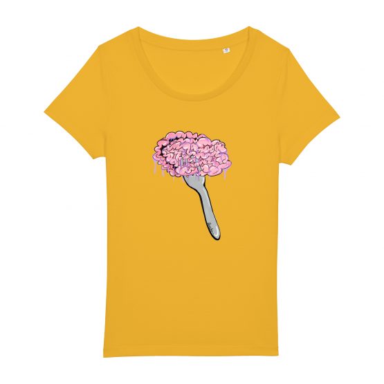 T-shirt da donna | Brain over binge | Martina Meduri