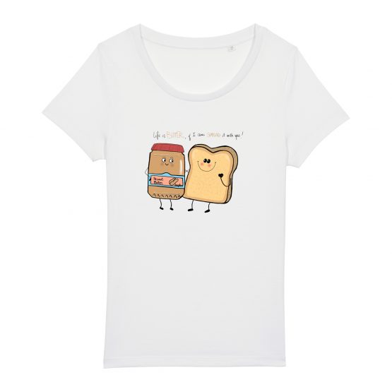 T-shirt da donna | Peanut and toast | Martina Meduri