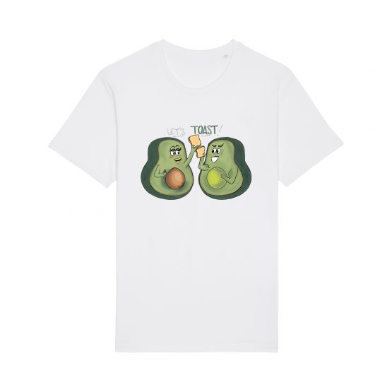 T-shirt da uomo | Avocado toast | Martina Meduri